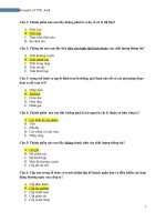 Trắc nghiệm - Hệ thống thông tin quốc tế doc