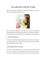 Tạo sự lãng mạn và độc đáo với nàng pot