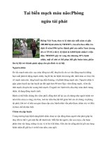 Tai biến mạch máu não:Phòng ngừa tái phát potx