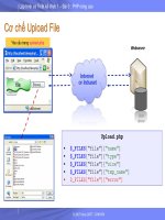 CHUYÊN ĐỀ CSDL VÀ LẬP TRÌNH ỨNG DỤNG WEB 1- P2 pptx