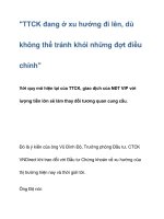 Thị trường chứng khoán đang ở xu hướng đi lên pdf