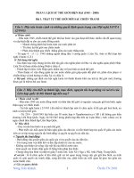 Đề cương ôn thi TN - 2010