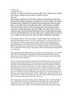 Đề cương môi trường con người pptx