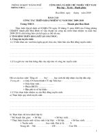 Mau bao cao nhiem vu nam hoc