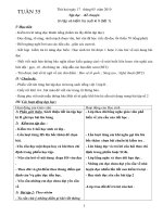 giáo án lớp 3 tuàn 35