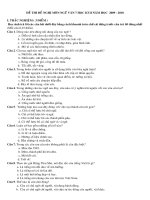 Đề +ĐA Văn 7 HKII(2009-2010)