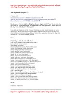 Anh ngữ sinh động bài 87 ppsx