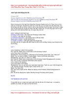 Anh ngữ sinh động bài 40 pptx