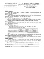 ĐỀ+ĐÁP ÁN THI CHUYÊN ĐỊA HẢI DƯƠNG (2009-2010)