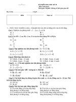 DE KIEM TRA KY II TOAN 8