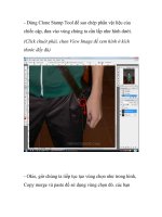 Làm biến mất chi tiết trên cơ thể người- P10 potx