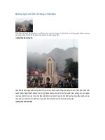 Những ngôi nhà thờ nổi tiếng ở Việt Nam ppsx