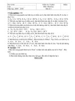 Đề KT 15phút H.học9 Ch4