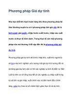Phương pháp Giá dự tính doc