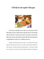 Chế độ ăn cho người viêm gan potx