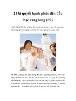 21 bí quyết hạnh phúc đến đầu bạc răng long (P2) ppt