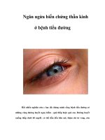 Ngăn ngừa biến chứng thần kinh ở bệnh tiểu đường doc