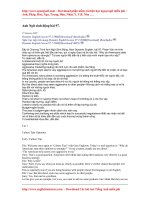 Anh ngữ sinh động bài 91 ppt