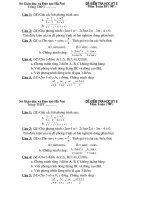 Đề kiểm tra kỳ 2 toán 10 (cb)năm 2009-2010