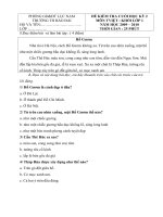 De kiem tra cuoi HK II Tieng Viet lop 1 2009-2010