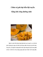Chữa trị phì đại tiền liệt tuyến bằng khí công dưỡng sinh ppsx