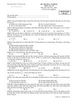 Tuyển tập 10 đề thi thử ĐH 2010-đề 3 (có đáp án)