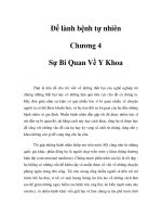 Để lành bệnh tự nhiên - Phần 8 pptx