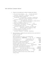 First Certificate language practice with key 24 pptx