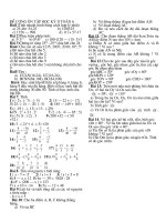 Đề cương ôn tập toán 6 kỳ 2