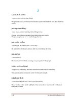 Commonly-Used Idioms, Sayings and phrasal verbs - 