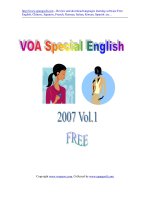 Voa english learning