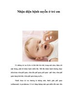 Nhận diện bệnh suyễn ở trẻ em ppt