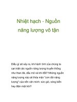 Nhiệt hạch - Nguồn năng lượng vô tận pdf