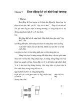Nghiên cứu sử dụng oxylosop vào công tác chẩn đoán kỹ thuật động cơ đốt trong, chương 7 pps