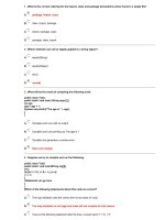 Trắc nghiệm Java nâng cao - Phần 2 ppt