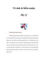 Vô sinh & hiếm muộn (Kỳ 2) pot