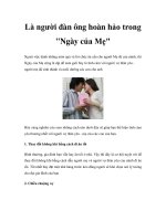 Là người đàn ông hoàn hảo trong 