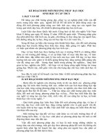 Đổi mới phương pháp dạy học sinh học(SKKN)