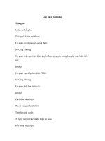 Giải quyết khiếu nại Thông tin Lĩnh vực thống kê: Giải quyết khiếu nại tố pptx