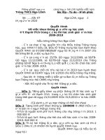 QĐ khen thưởng đợt 3-2