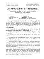 Bản thu hoạch, tự liên hệ và phương hướng phấn đấu, rèn luyện của Đảng viên , công chức doc