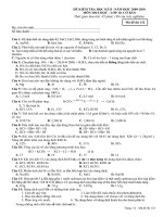 Đề KT HK II 2010 Hóa_10 số 5