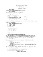 de thi hoc kỳ-2 -toan8