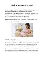 Ai dễ bị ung thư nhau thai? ppsx