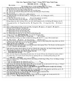 ĐỀ THI VẬT LÍ GIỮA KỲ 2- KHỐI 10