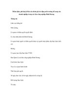 Thẩm định, phê duyệt Báo cáo đánh giá tác động môi trường bổ sung của doanh nghiệp trong các khu công nghiệp Bình Dương ppsx