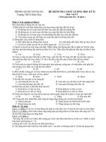 Đề KT Học Kì 2 - Vật Lí 9