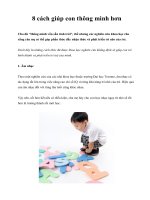 8 cách giúp con thông minh hơn pps