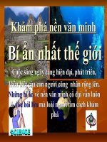 khám phá bí ẩn văn minh cổ đại