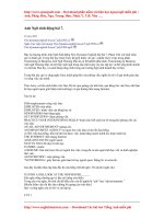 Anh ngữ sinh động bài 7 ppsx